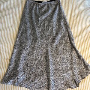 Sienna Sky Black and White A-Line Skirt